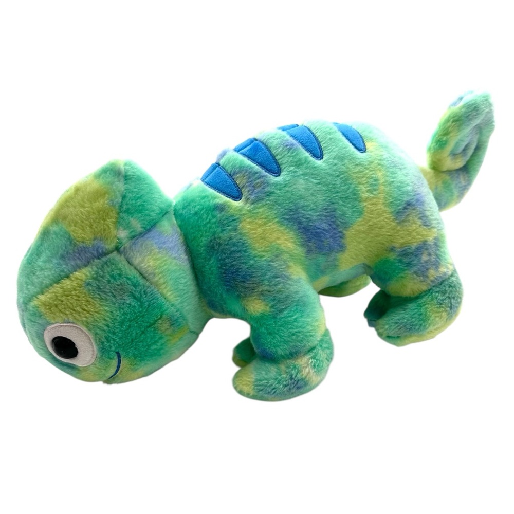 Build A Bear Workshop Tie-Dye Green Chameleon Lizard Plush Stuffed Animal